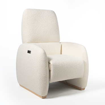 Fauteuil Relax Électrique 1 moteur avec Batterie - Alice